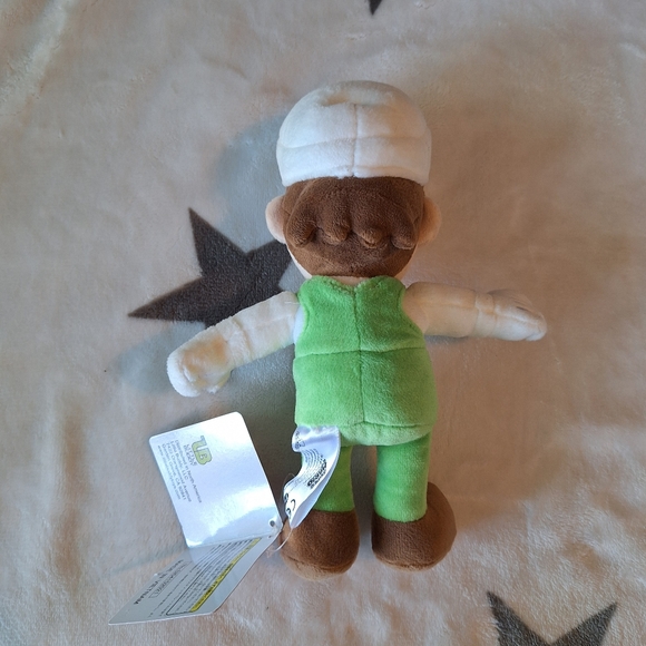 2012 Little Buddy Fire Luigi S Plush Super Mario Bros Tag - Picture 4 of 11